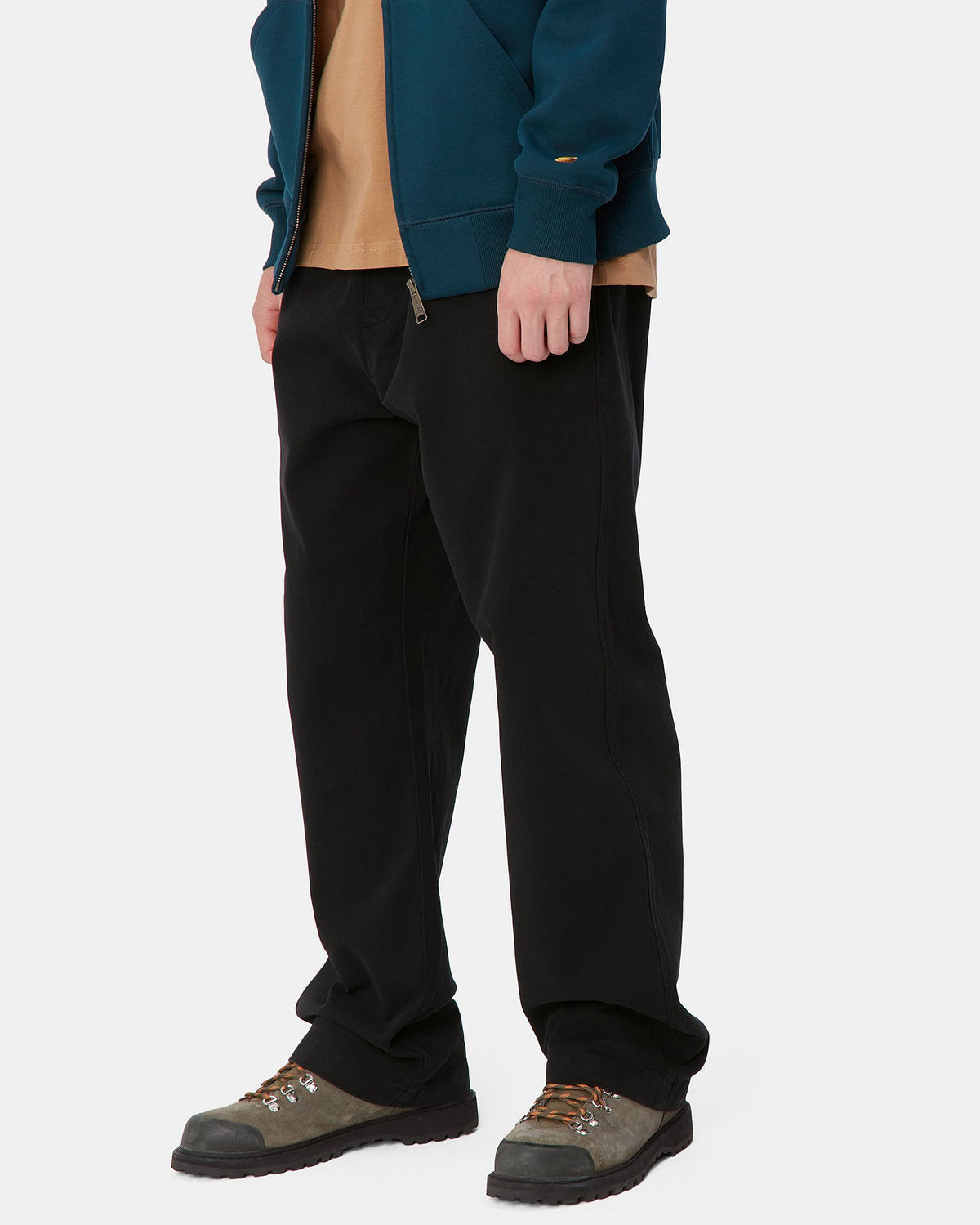 Carhartt WIP Floyde Pant Relaxed Fit Mens Trousers - Black | Carhartt WIP Chinos & Non-Denim Pants | JEANSTORE