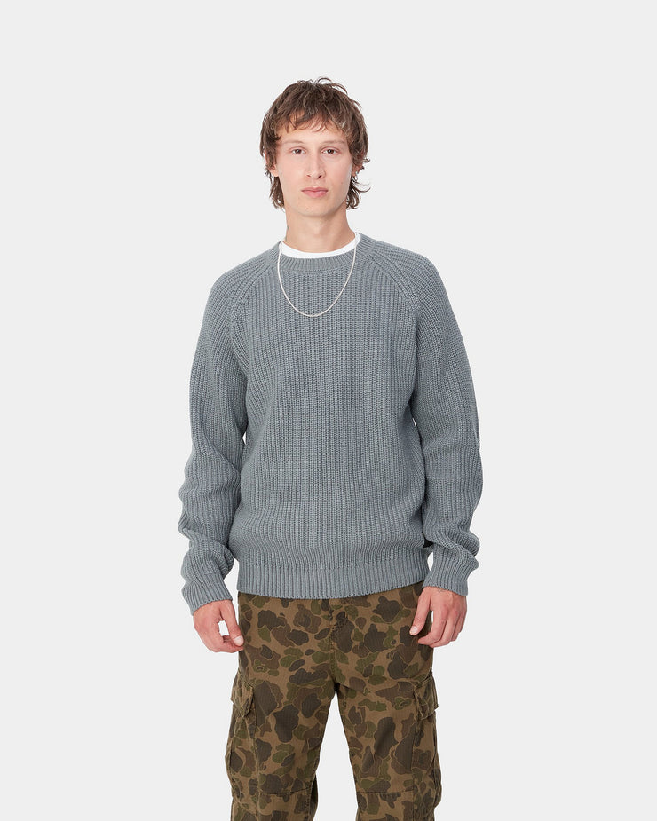 Carhartt WIP Forth Sweater - Dove Grey | Carhartt WIP Sweaters & Knitwear | JEANSTORE