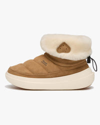 Flower Mountain Womens Fami Mid Suede & Shearling - Brown