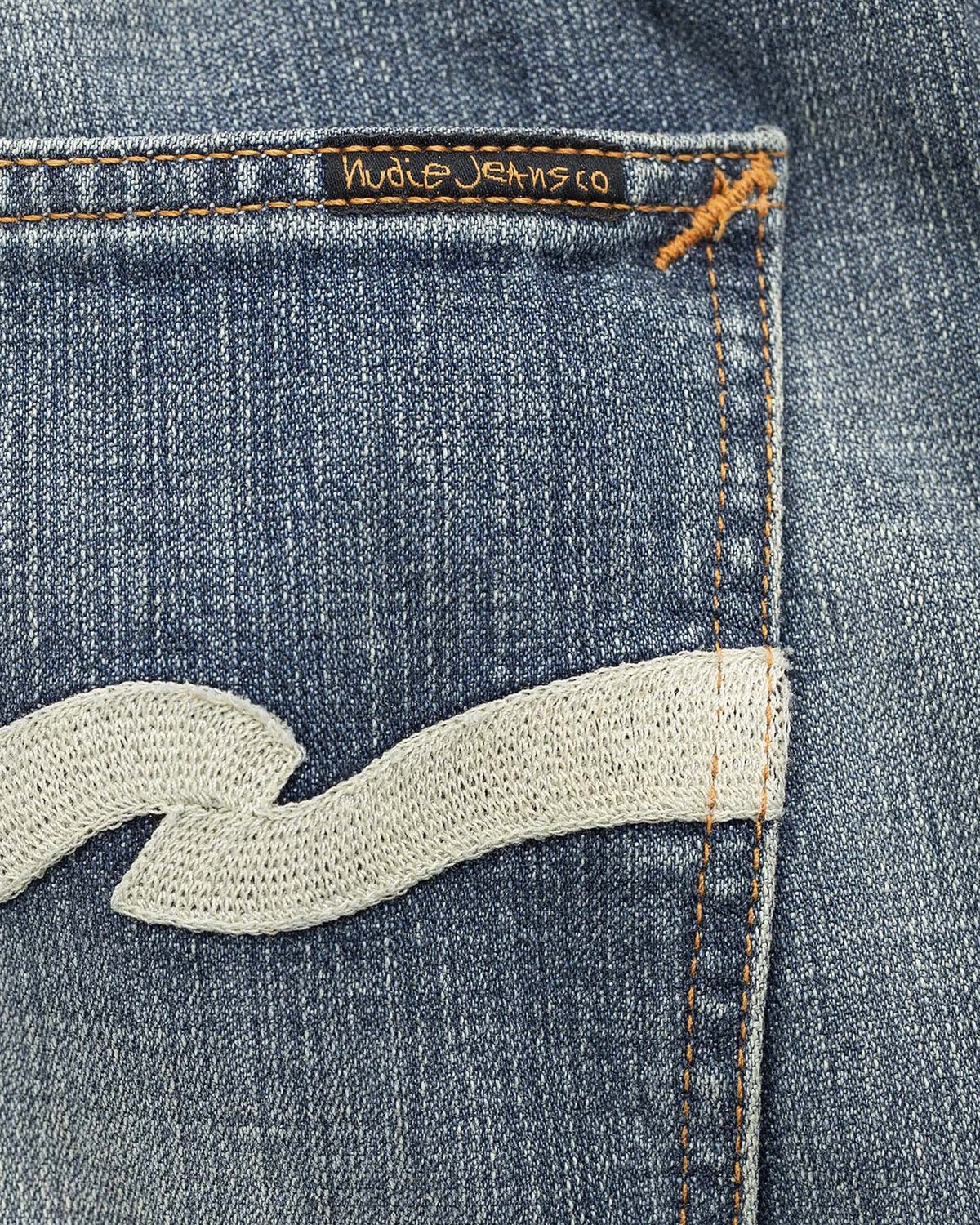 Nudie Gritty Jackson Regular Fit Mens Jeans - Tidal Waves | Nudie Jeans Jeans | Jeanstore