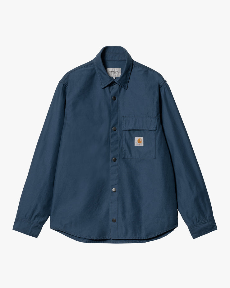 Carhartt WIP Hayworth Shirt Jacket - Naval Rinsed