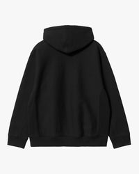 Carhartt WIP Hooded American Script Sweat - Black | Carhartt WIP Sweaters & Knitwear | JEANSTORE