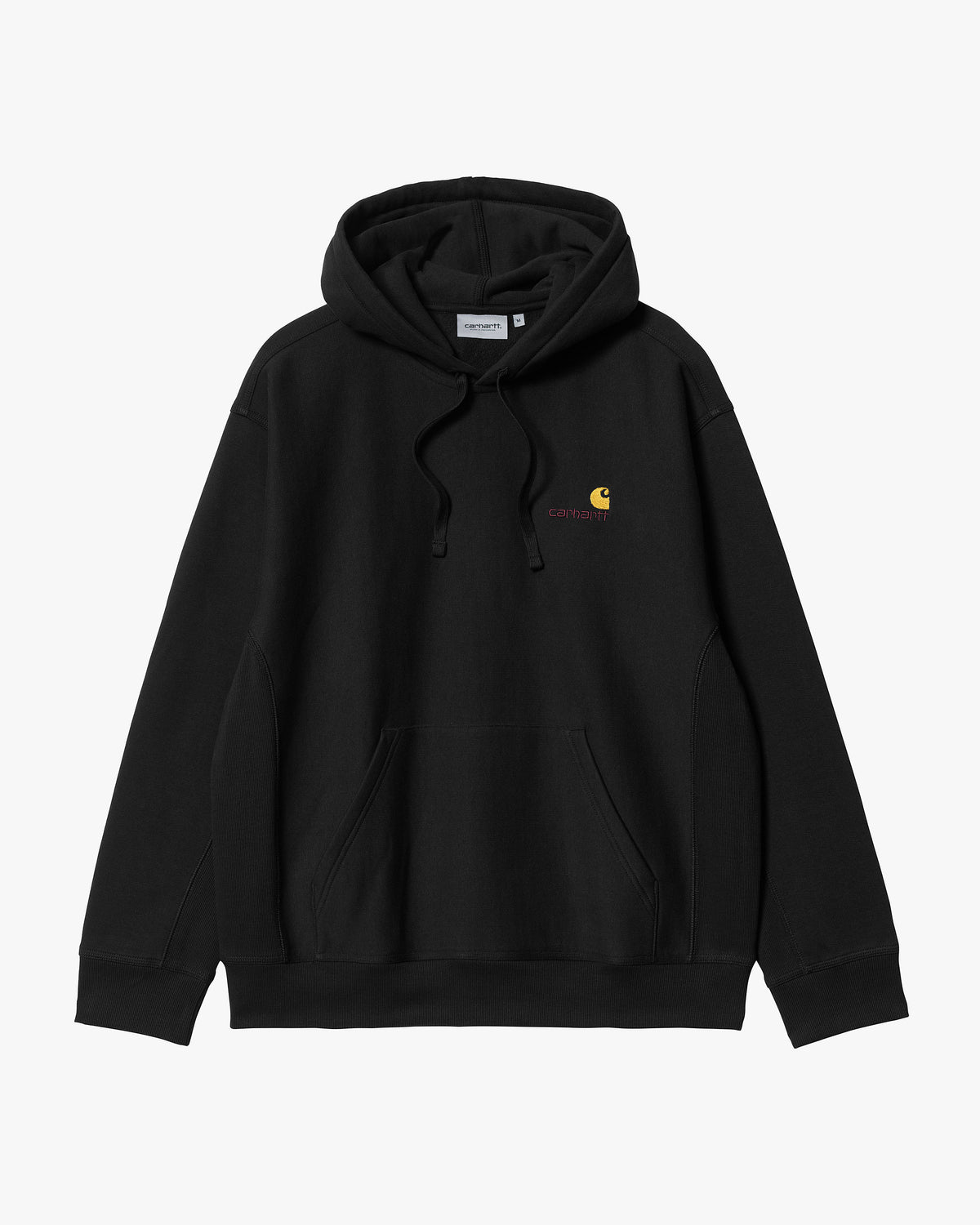 Carhartt WIP Hooded American Script Sweat - Black | Carhartt WIP Sweaters & Knitwear | JEANSTORE