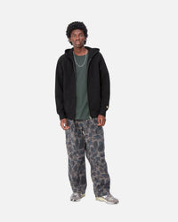 Carhartt WIP Hooded Chase Jacket - Black / Gold | Carhartt WIP Jackets & Coats | JEANSTORE