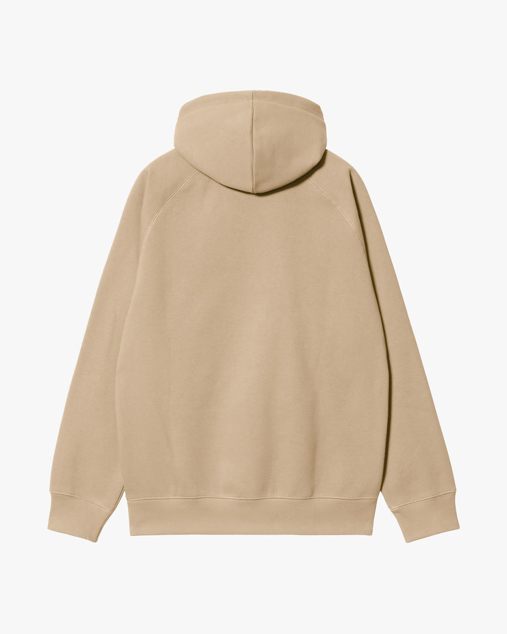 Carhartt WIP Hooded Chase Sweat - Sable / Gold
