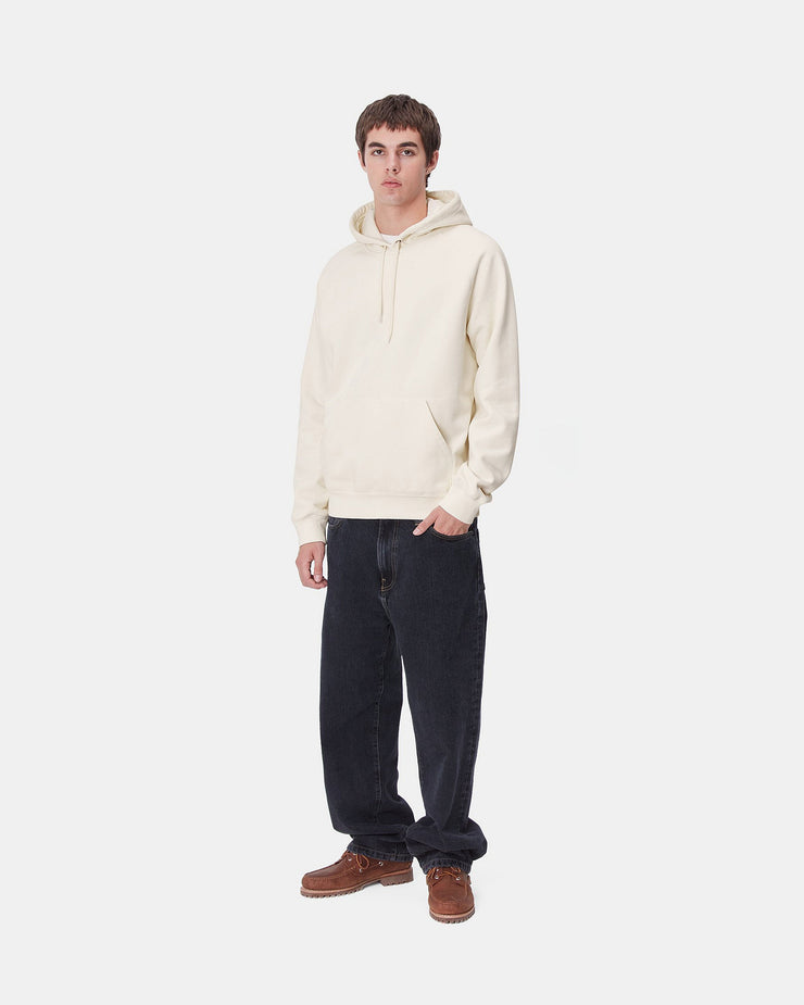 Carhartt WIP Hooded Chase Sweat - Wax / Gold