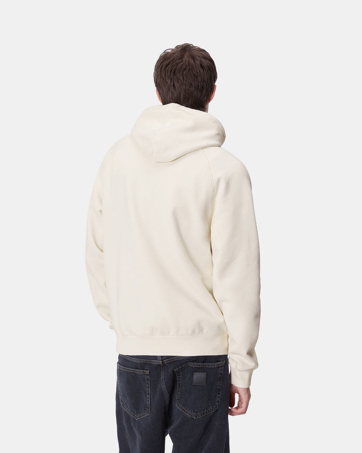 Carhartt WIP Hooded Chase Sweat - Wax / Gold