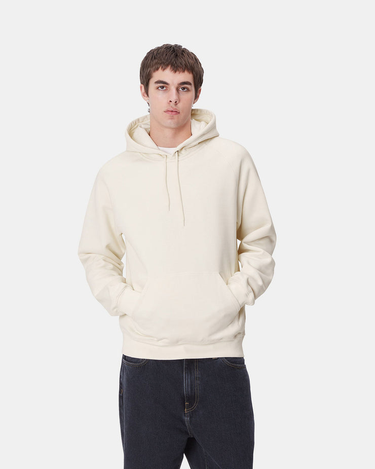 Carhartt WIP Hooded Chase Sweat - Wax / Gold