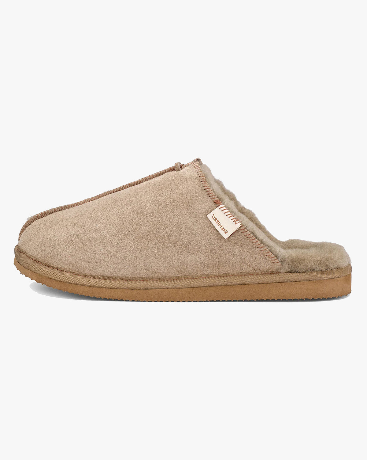 Shepherd® Of Sweden Hugo Sheepskin Slippers - Stone