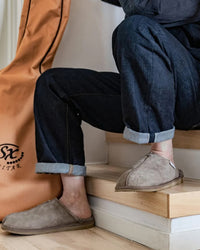 Shepherd® Of Sweden Hugo Sheepskin Slippers - Stone