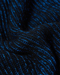 Edwin Roni High Collar Sweater - Black / Blue | Edwin Sweaters & Knitwear | JEANSTORE