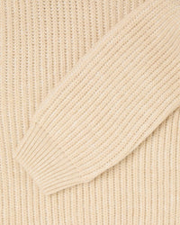 Edwin Roni High Collar Sweater - Beige | Edwin Sweaters & Knitwear | JEANSTORE