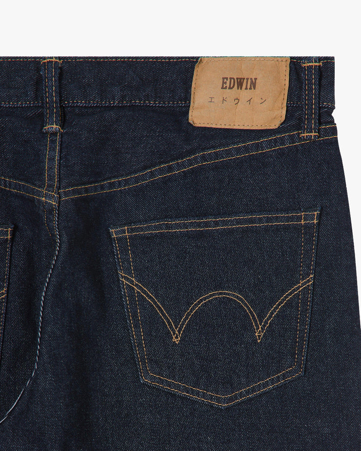 Edwin Made In Japan Regular Tapered Mens Jeans - 12.6oz Kaihara Yoshiko Left Hand Denim / Blue Rinsed