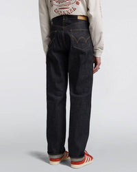 Edwin Made In Japan Regular Straight Mens Jeans - 13.5oz Kaihara Dark Pure Indigo Rainbow Selvage Denim / Blue Unwashed | Edwin Jeans | JEANSTORE