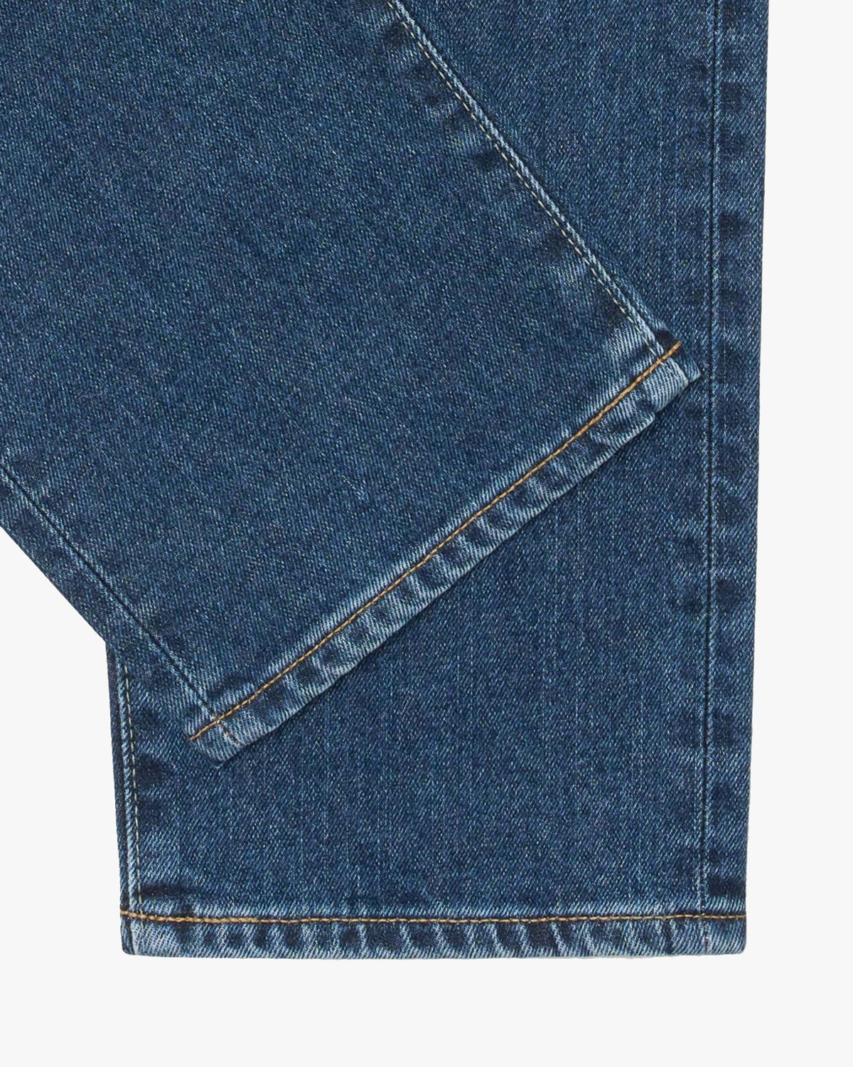 Edwin Made In Japan Regular Tapered Mens Jeans - 13oz Kaihara Pure Indigo Stretch Denim / Blue Easy Wash