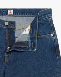 Edwin Made In Japan Regular Tapered Mens Jeans - 13oz Kaihara Pure Indigo Stretch Denim / Blue Easy Wash