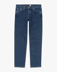 Edwin Made In Japan Regular Tapered Mens Jeans - 13oz Kaihara Pure Indigo Stretch Denim / Blue Easy Wash