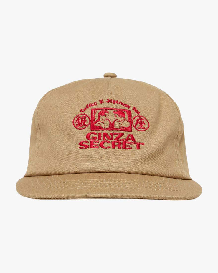 Edwin Ginza Secret 5 Panel Cap - Sand