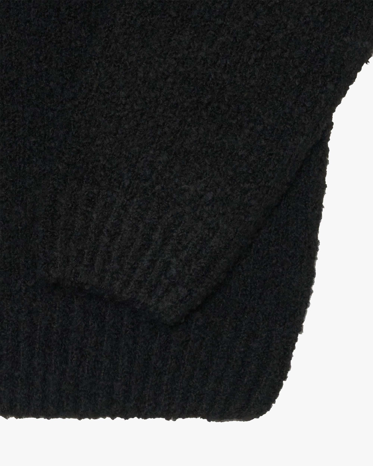 Edwin Dun Textured Sweater - Black Garment Washed | Edwin Sweaters & Knitwear | Jeanstore