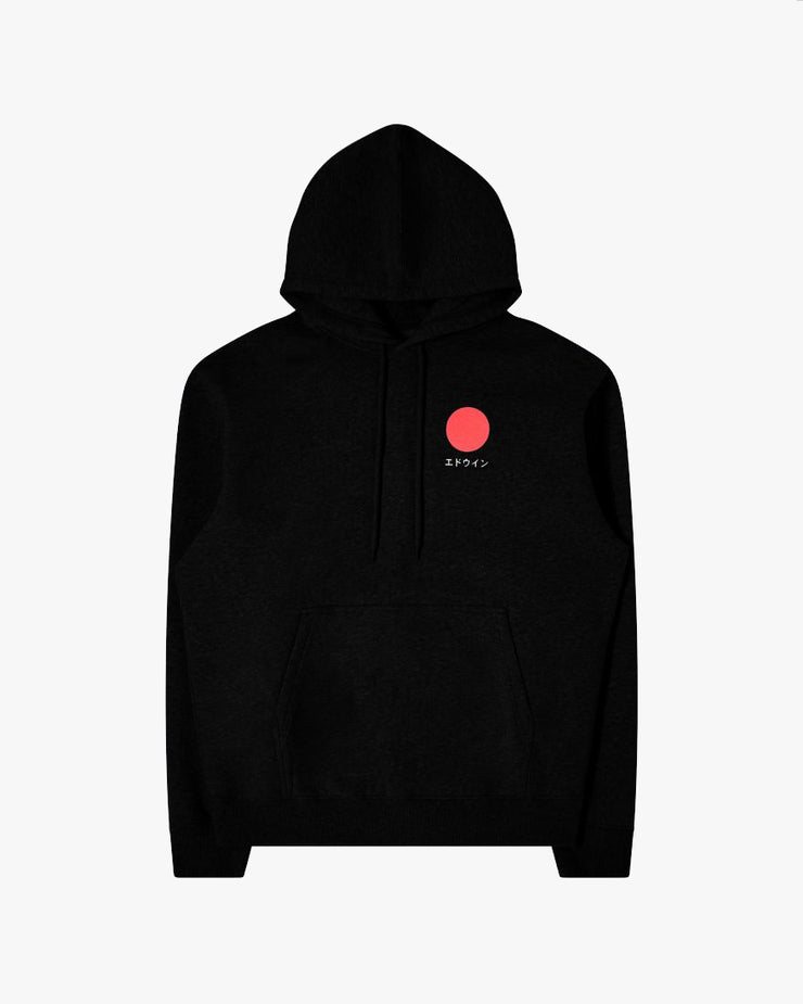 Edwin Japanese Sun Hoodie Sweat - Black