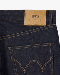 Edwin Made In Japan Regular Straight Mens Jeans - 14oz Kurabo Recycled Red Selvage Denim / Blue Unwashed | Edwin Jeans | JEANSTORE