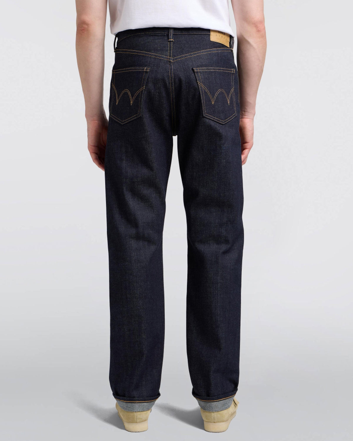 Edwin Made In Japan Regular Straight Mens Jeans - 14oz Kurabo Recycled Red Selvage Denim / Blue Unwashed | Edwin Jeans | JEANSTORE