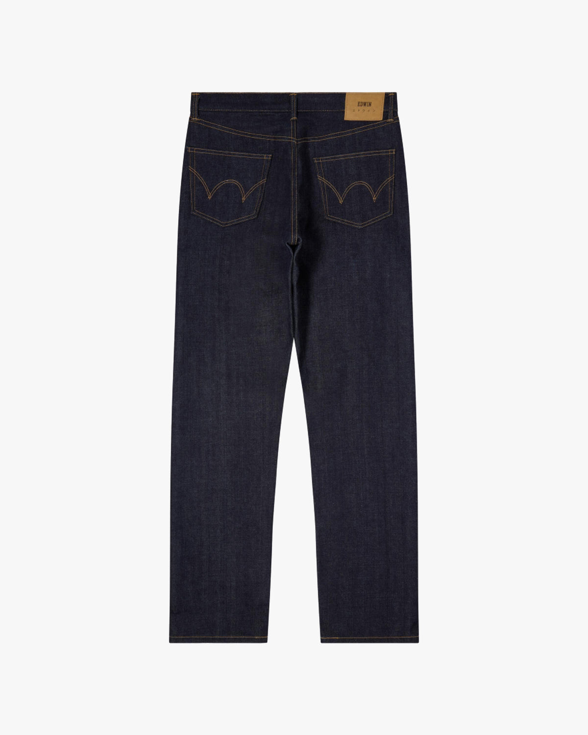 Edwin Made In Japan Regular Straight Mens Jeans - 14oz Kurabo Recycled Red Selvage Denim / Blue Unwashed | Edwin Jeans | JEANSTORE