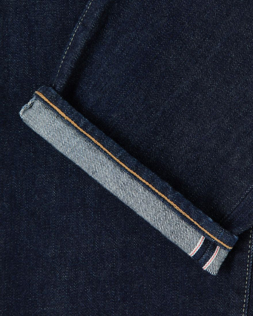 Edwin Made in Japan Loose Fit Mens Jeans - 14oz Kurabo Recycled Red Selvage Denim / Blue Rinsed | Edwin Jeans | JEANSTORE