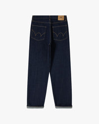 Edwin Made in Japan Loose Fit Mens Jeans - 14oz Kurabo Recycled Red Selvage Denim / Blue Rinsed | Edwin Jeans | JEANSTORE