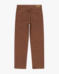 Edwin Made in Japan Loose Fit Mens Jeans - 14oz Kurabo Natural Red Selvage Denim / Brown Overdyed