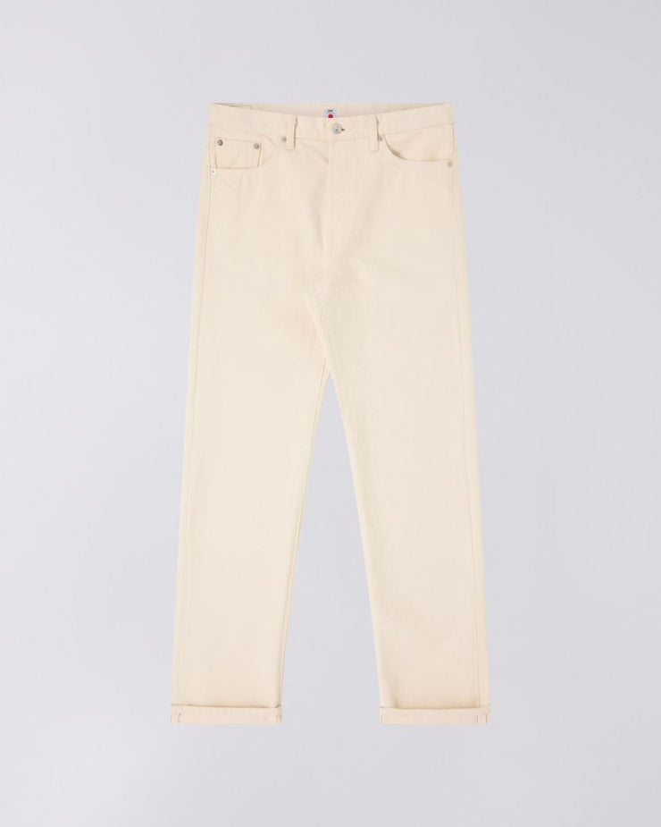 Edwin Made In Japan Regular Straight Mens Jeans - 14oz Kurabo Natural Red Selvage Denim / Rinsed