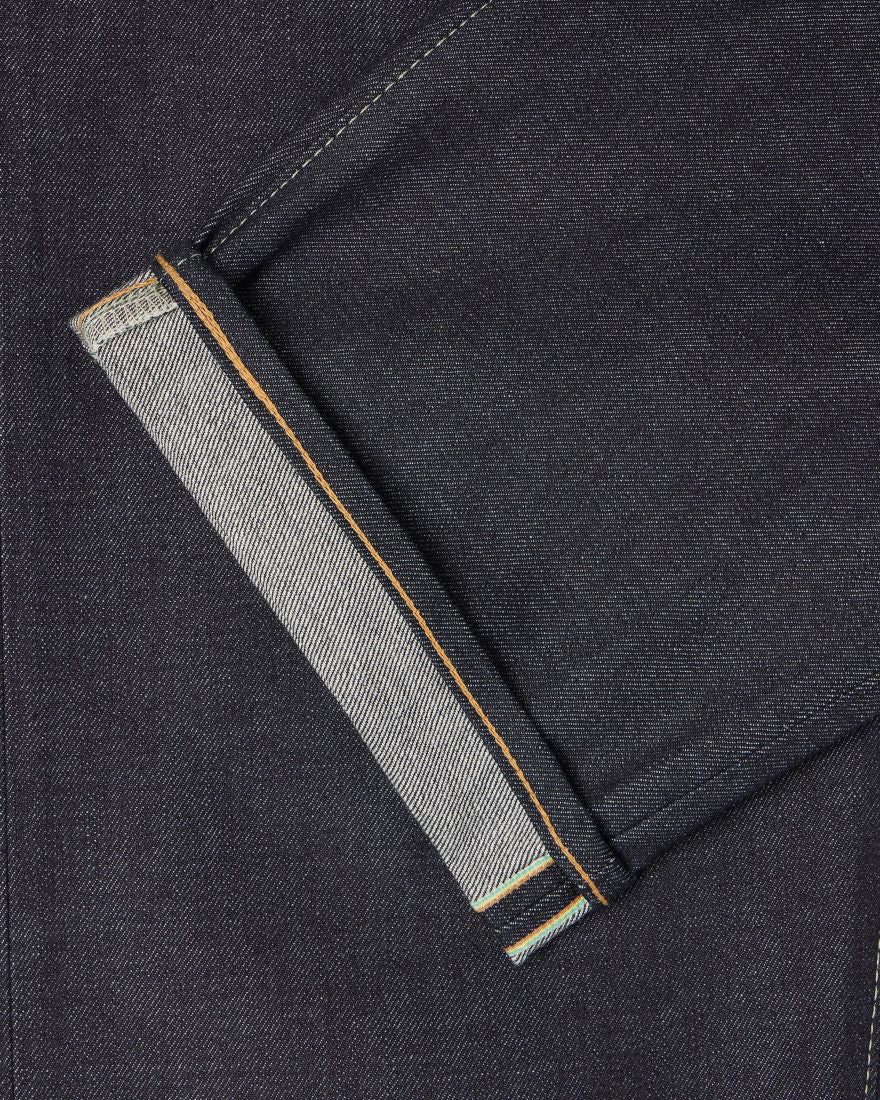 Edwin Made In Japan Loose Fit Mens Jeans - 13.5oz Kaihara Pure Indigo Rainbow Selvage Denim / Blue Unwashed | Edwin Jeans | JEANSTORE