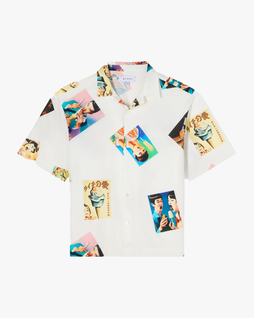 Edwin Aisukurimu S/S Shirt - Multi | Edwin Shirts | JEANSTORE