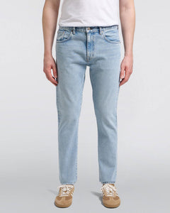 Edwin Made in Japan Slim Tapered Mens Jeans - 12.5oz Kaihara Pure Indigo Openend Denim / Blue Light Used