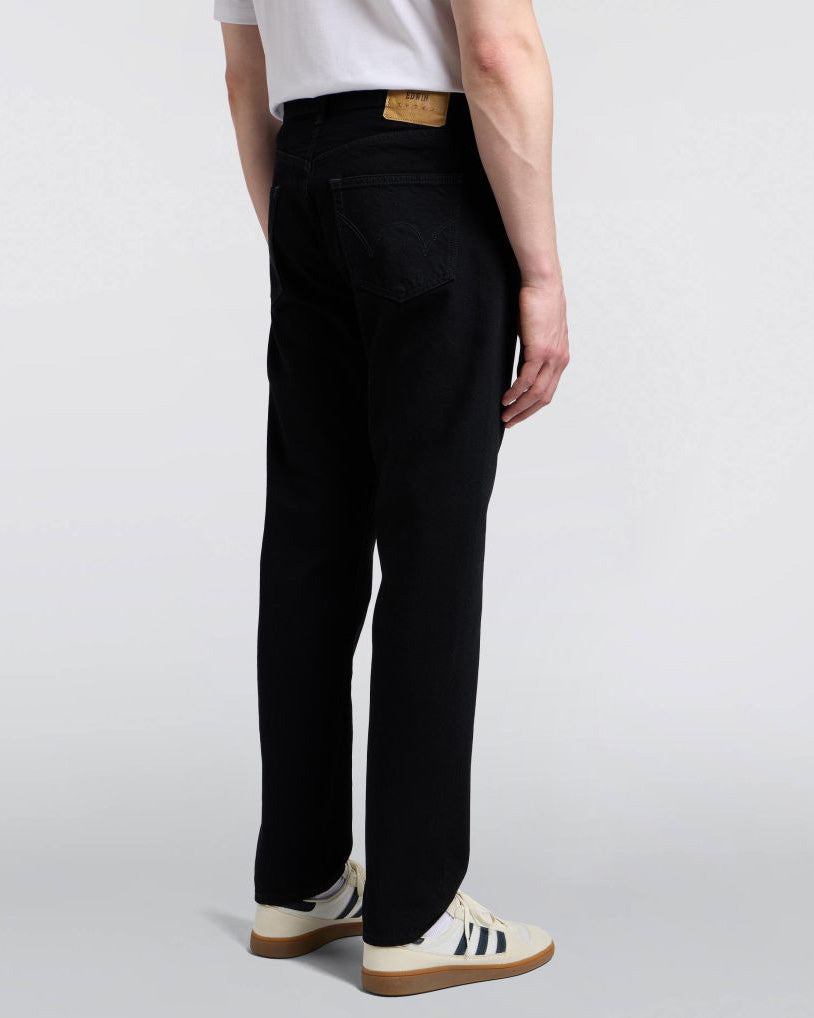 Edwin Made In Japan Regular Tapered Mens Jeans - 13oz Kaihara Right Hand Denim / Black Unwashed | Edwin Jeans | JEANSTORE