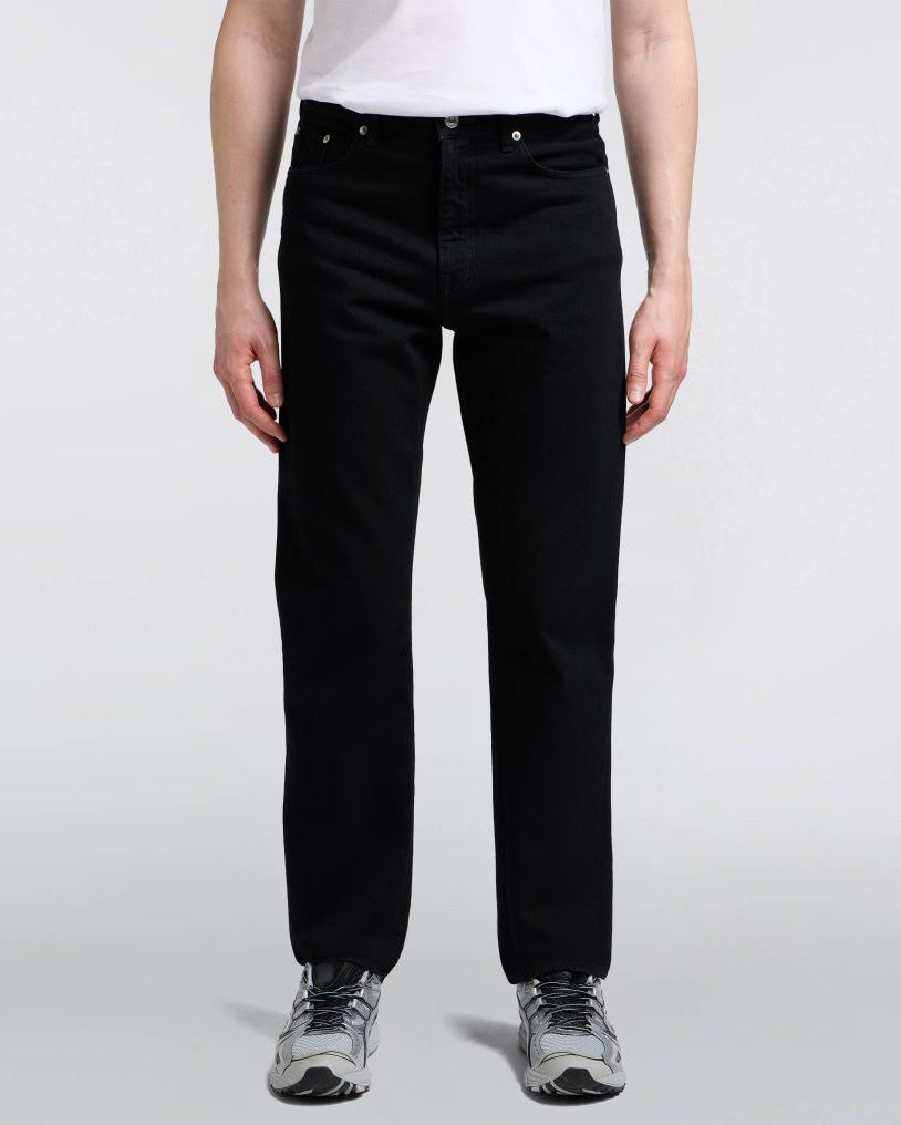Edwin Made In Japan Regular Straight Mens Jeans - 13oz Kaihara Right Hand Denim / Black Unwashed | Edwin Jeans | JEANSTORE