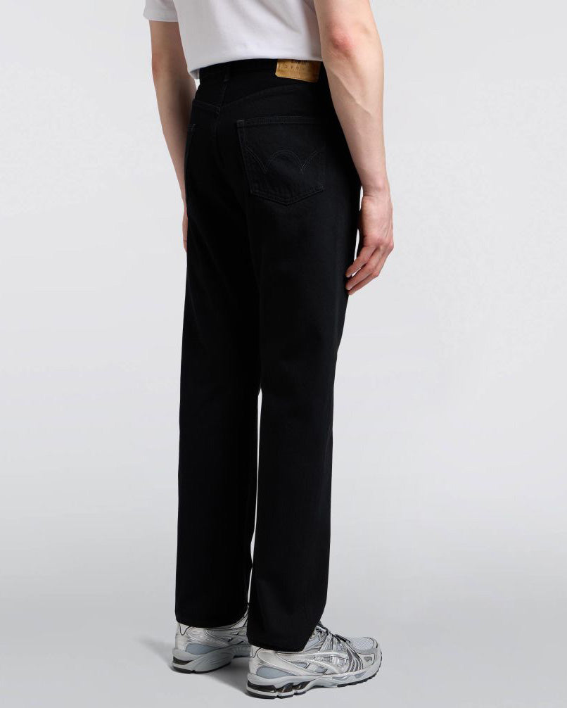Edwin Made In Japan Regular Straight Mens Jeans - 13oz Kaihara Right Hand Denim / Black Unwashed | Edwin Jeans | JEANSTORE