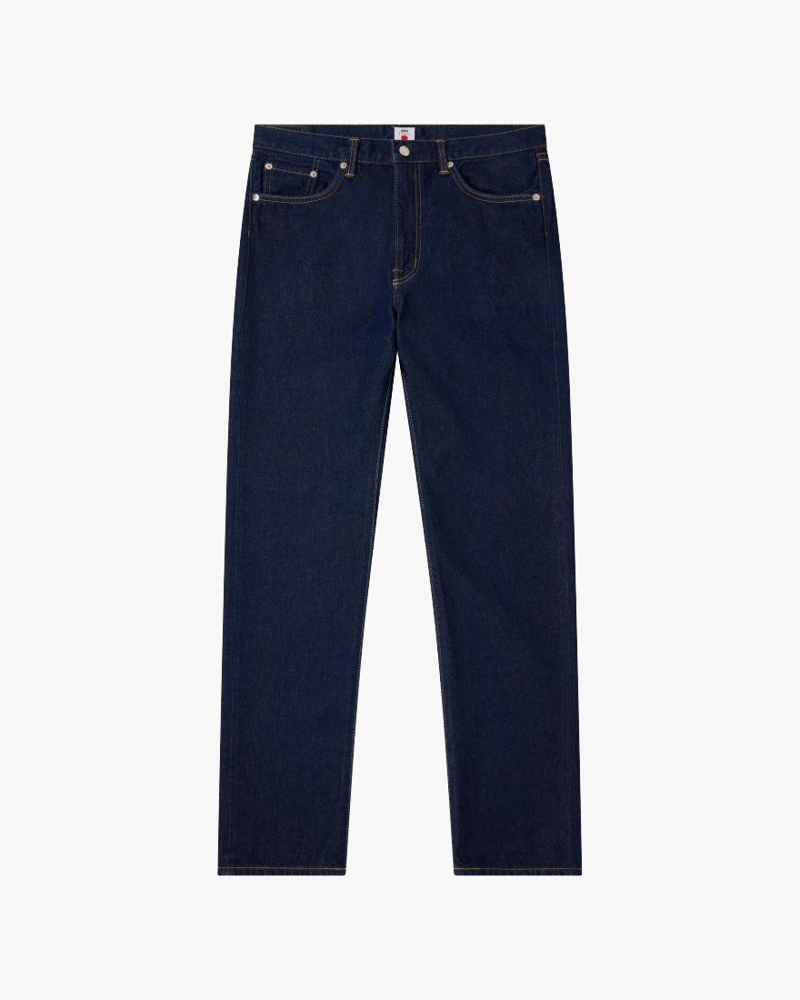 Edwin Made in Japan Regular Straight Mens Jeans - 12.5oz Kaihara Pure Indigo Openend Denim / Blue Rinsed | Edwin Jeans | JEANSTORE