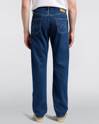 Edwin Made in Japan Regular Straight Mens Jeans - 12.5oz Kaihara Pure Indigo Openend Denim / Blue Mid Used | Edwin Jeans | Jeanstore