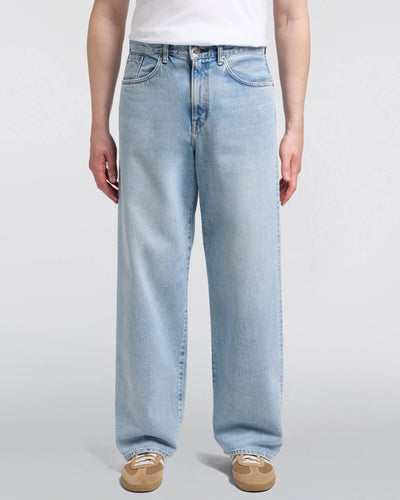 Edwin Made in Japan Wide Pant Loose Mens Jeans - 12.5oz Kaihara Pure Indigo Openend Denim / Blue Light Used | Edwin Jeans | JEANSTORE