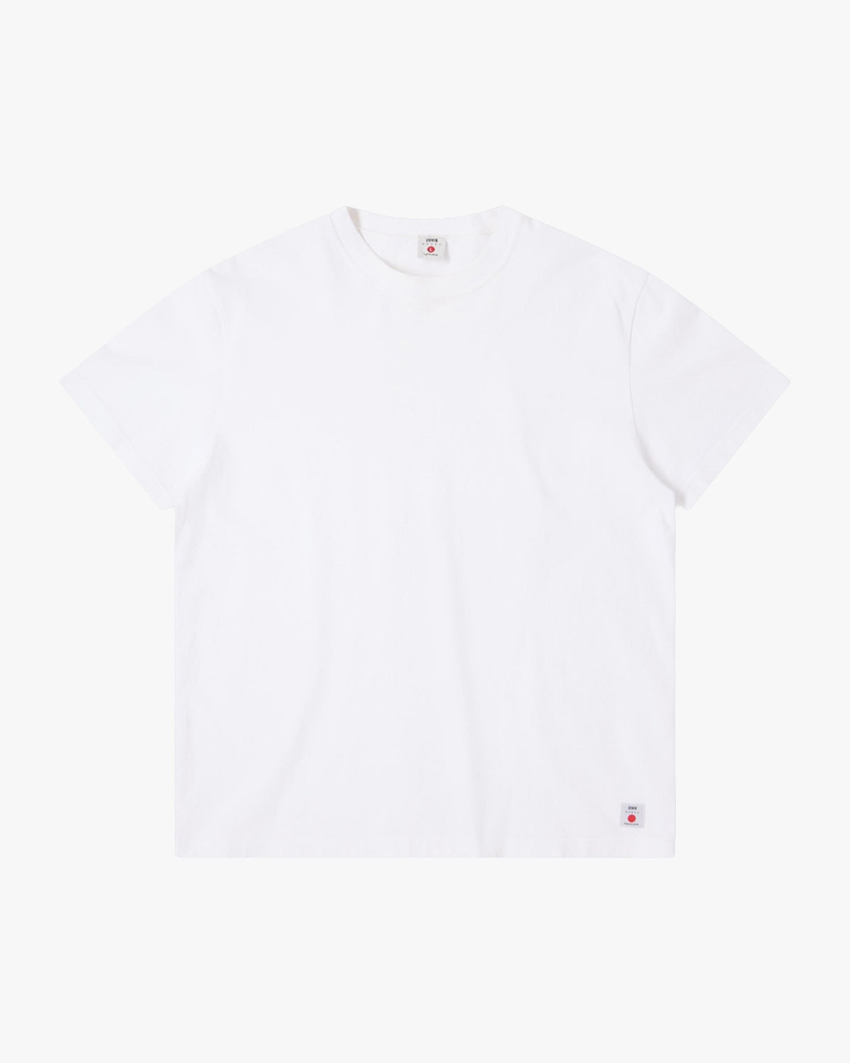 Edwin Made In Japan T Shirt - White | Edwin T Shirts | Jeanstore