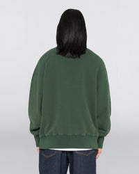 Edwin Made In Japan Raglan Sleeve Crew - Green Ozone