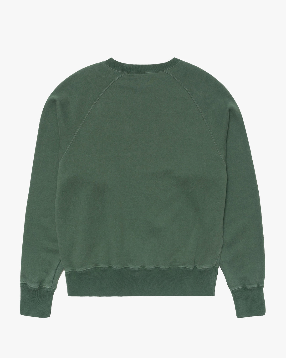 Edwin Made In Japan Raglan Sleeve Crew - Green Ozone