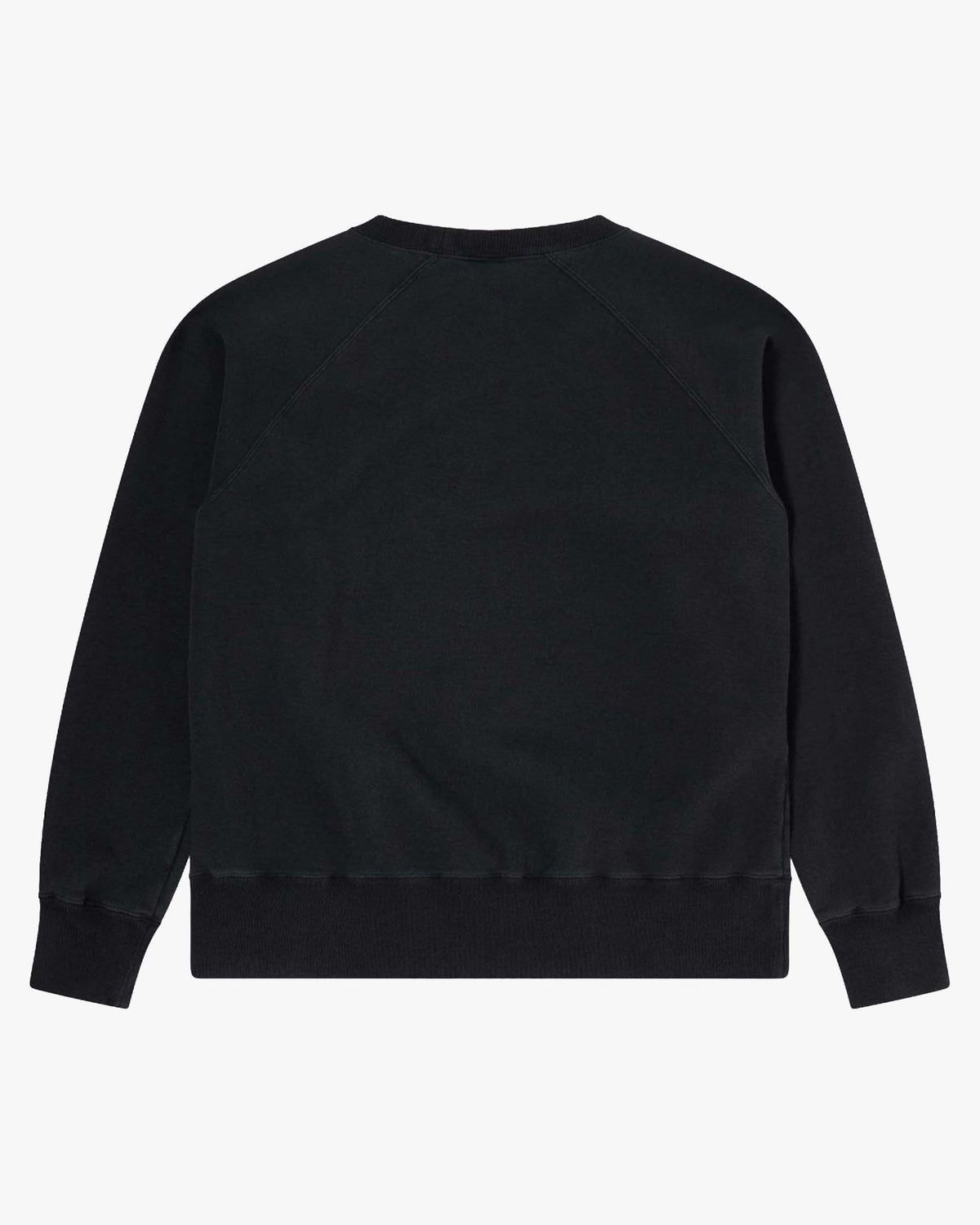 Edwin Made In Japan Raglan Sleeve Crew - Black Ozone