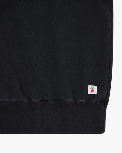 Edwin Made In Japan Raglan Sleeve Crew - Black Ozone