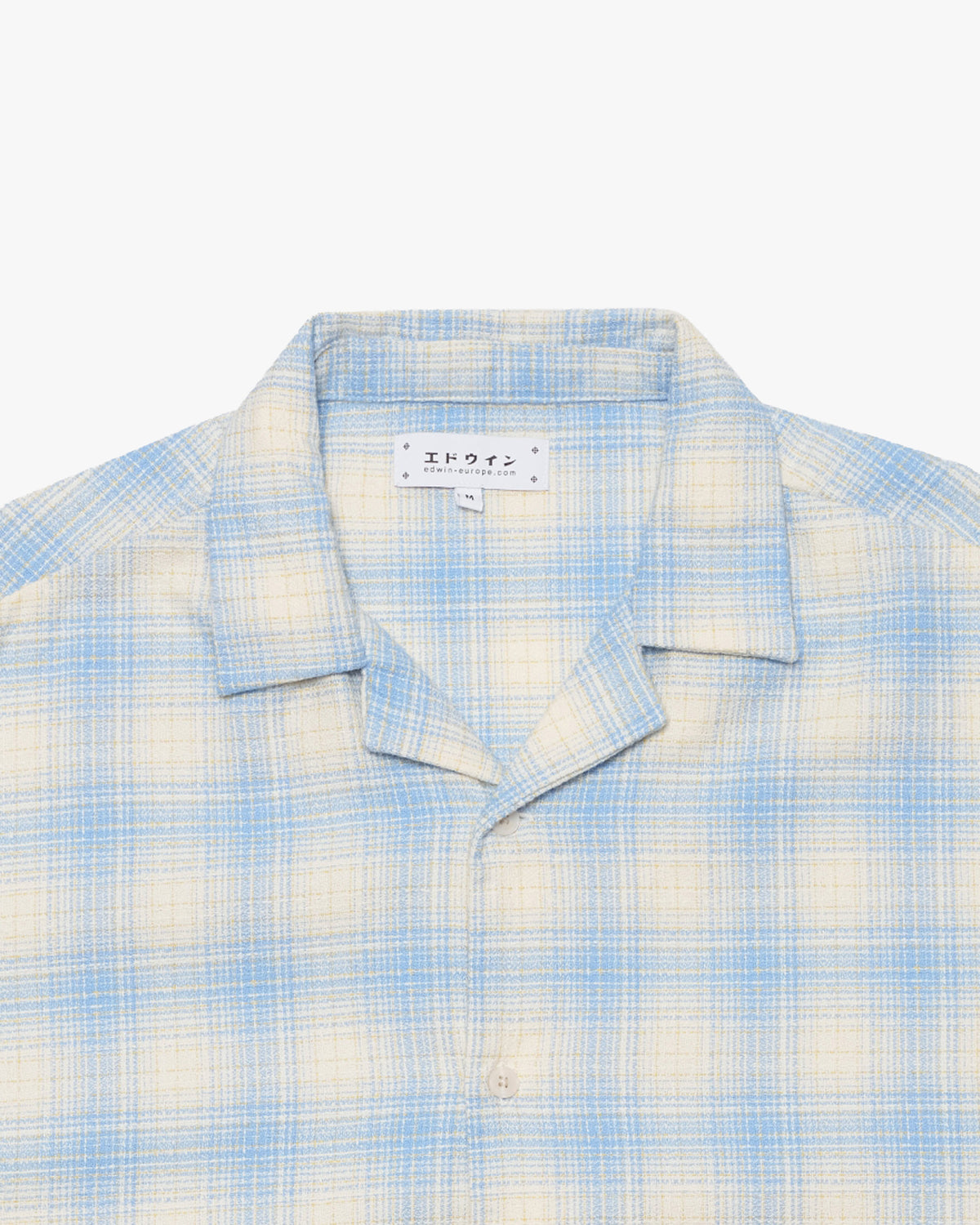 Edwin S/S Saga Shirt - Light Blue
