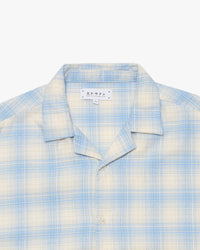 Edwin S/S Saga Shirt - Light Blue