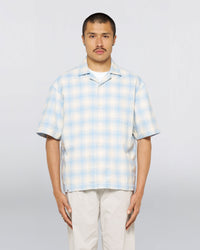 Edwin S/S Saga Shirt - Light Blue