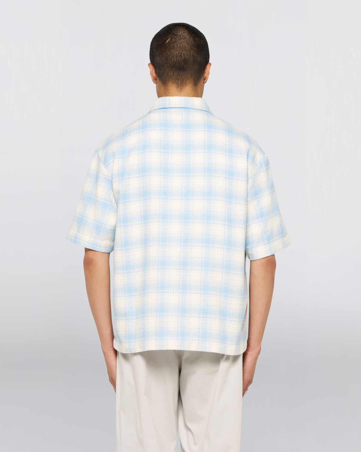 Edwin S/S Saga Shirt - Light Blue