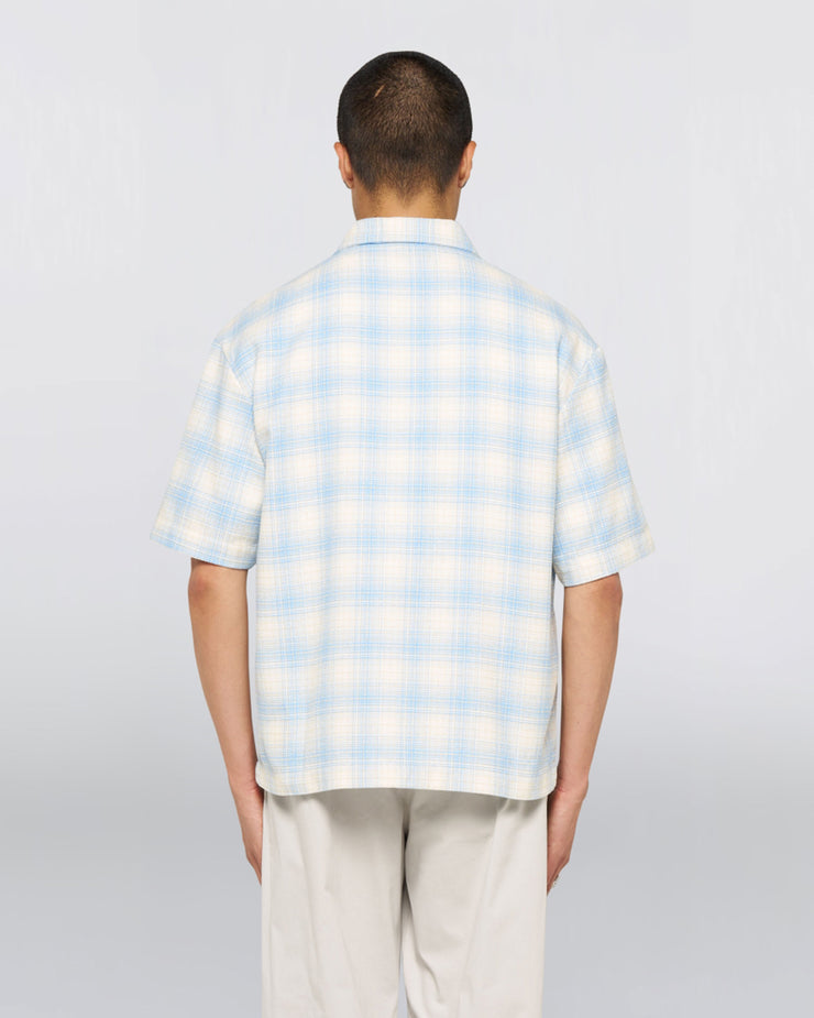 Edwin S/S Saga Shirt - Light Blue